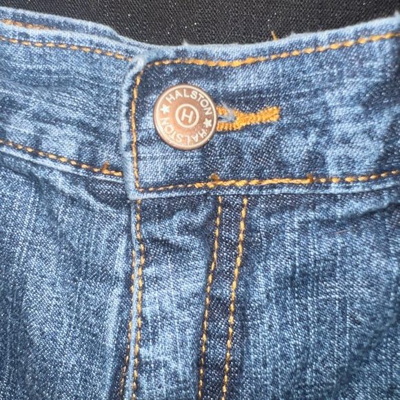 Halston Jean Shorts High Waist - Picture 4 of 5